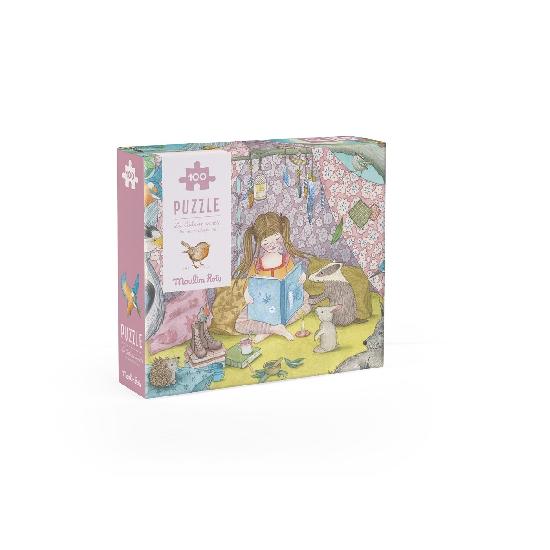 Observation puzzle Les Rosalies , 100 pieces by Moulin Roty