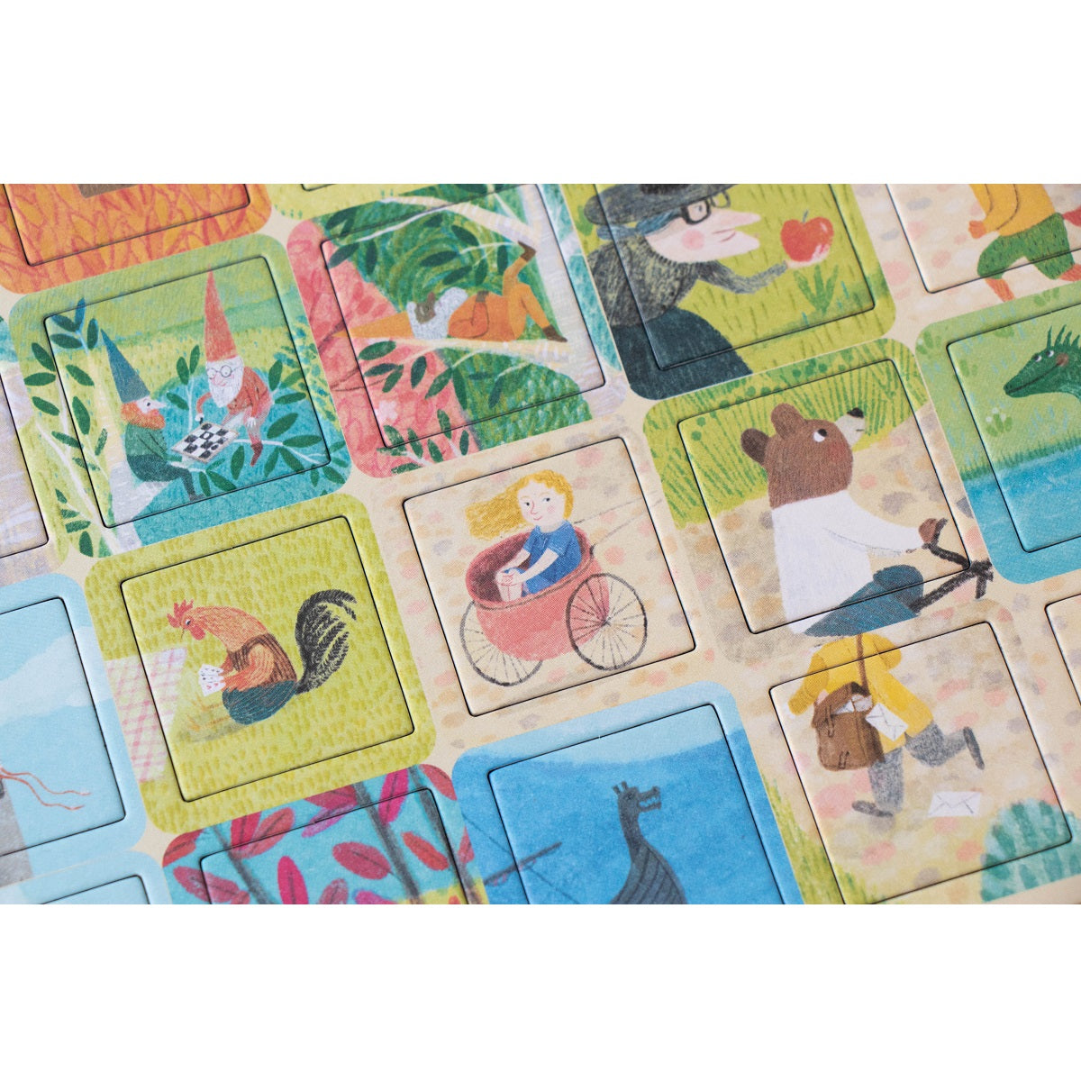 Puzzle - Once Upon A Time storytelling puzzle By Mar Ferrero & Londji.