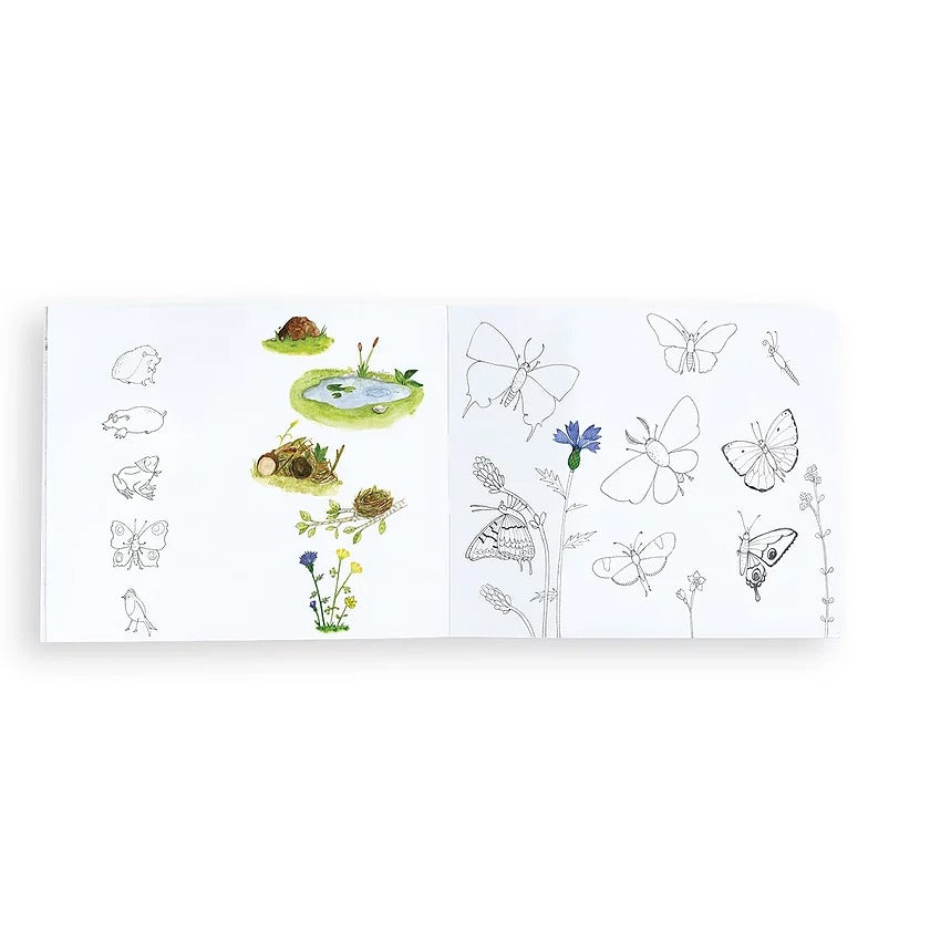 Le Jardin du Moulin - activity booklet By Moulin Roty