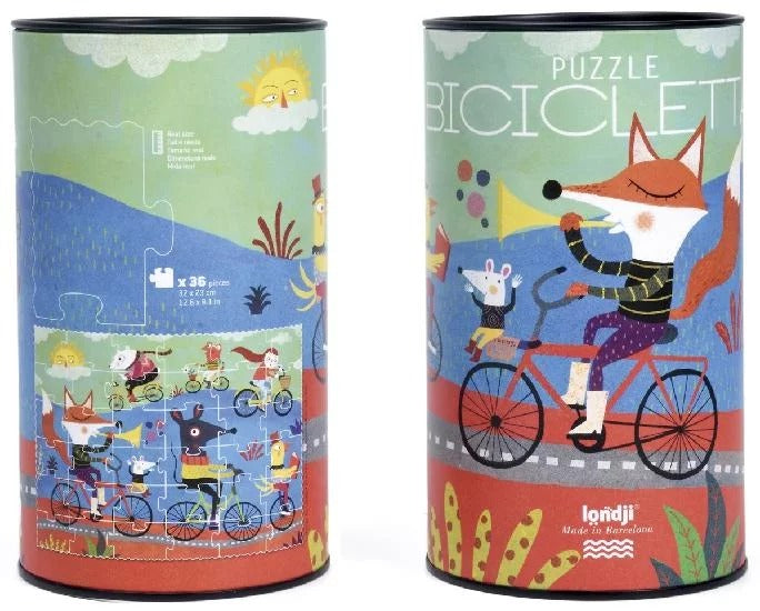Puzzle - Bicicletta By Londji & Mariana Ruiz Johnson.