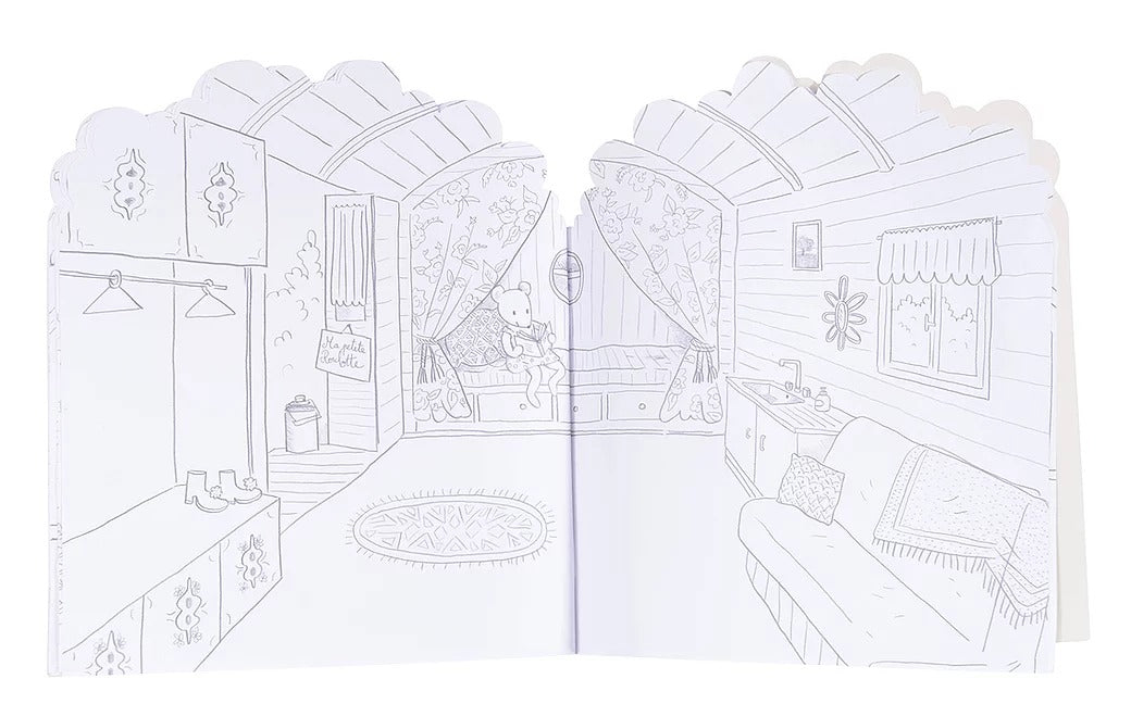 Grande Famille - Sticker Book  By Moulin Roty