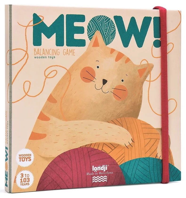 Wooden Toy - Meow Balancing Game By Londji