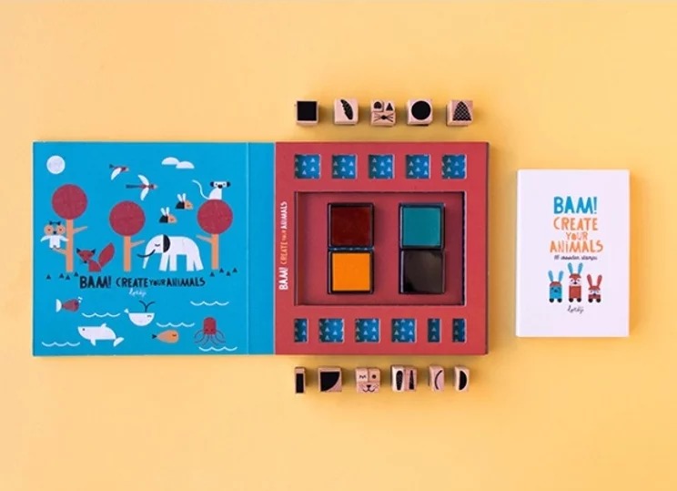 Stamps - Bam! Animals By Londji