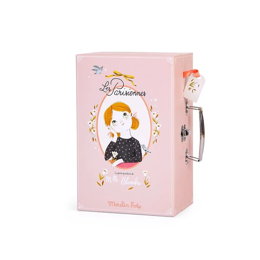 Parisiennes - Little Wardrobe Suitcase By Moulin Roty