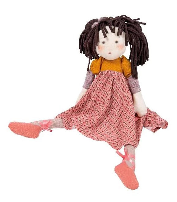 Les Rosalies - Prunelle Rag Doll (45cm) By Moulin Roty & Cécile Blindermann