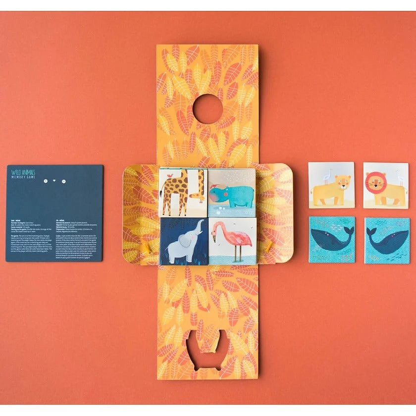 Memory Game - Wild Animals By Londji & Txell Darne