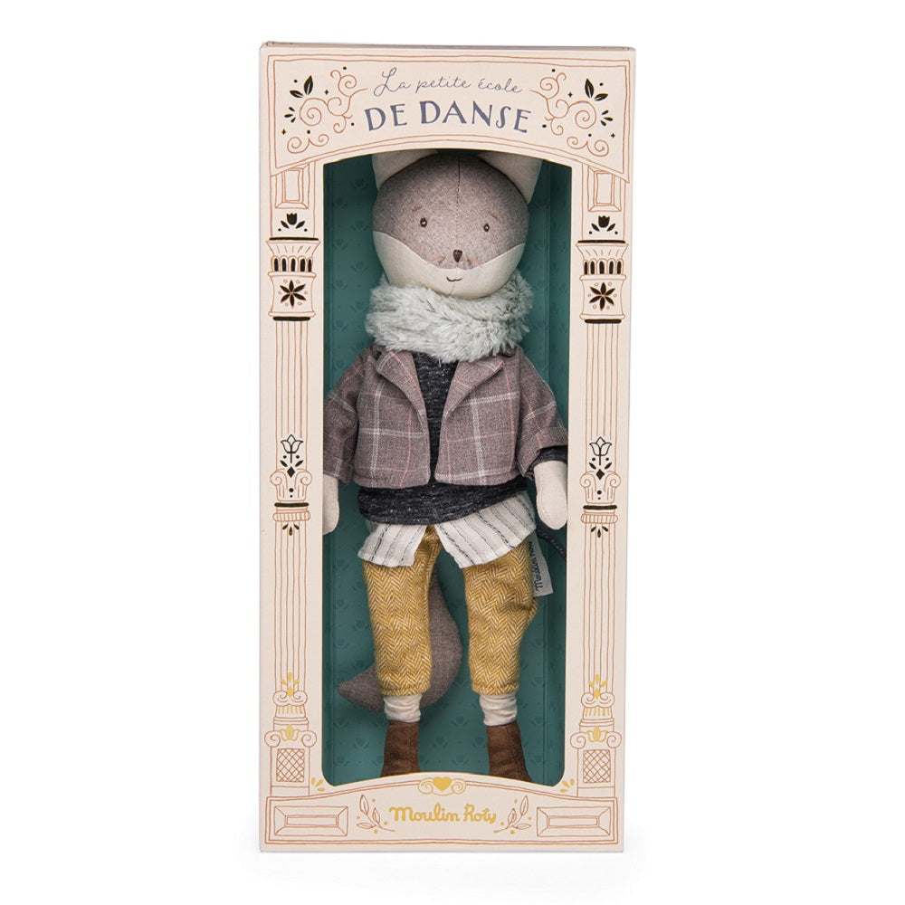 Petite Ecole De Danse - Fox Doll Justin By Moulin Roty