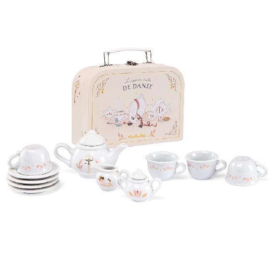 Petite Ecole De Danse - Porcelain Tea Set By Moulin Roty