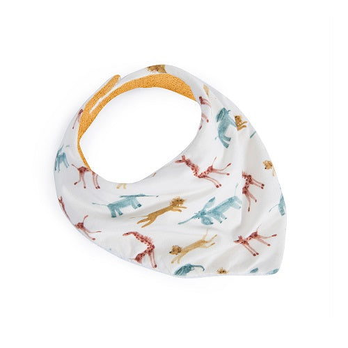 Bandana Bib Yellow By Moulin Roty
