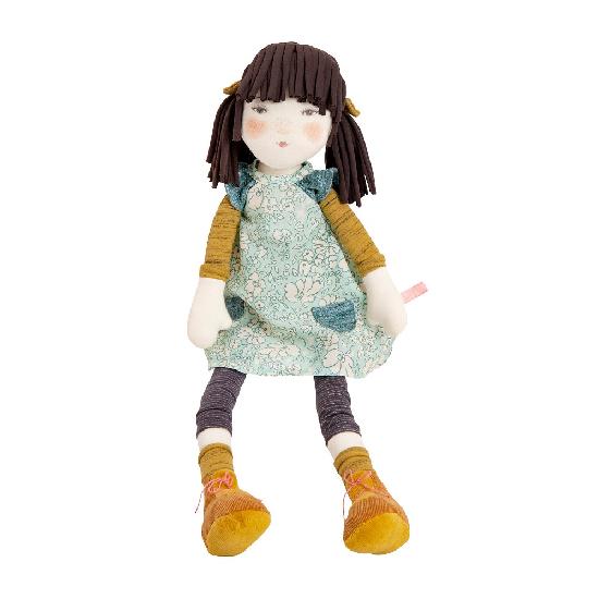 Les Rosalies - Iris Rag Doll By Cecile Blindermann & Moulin Roty