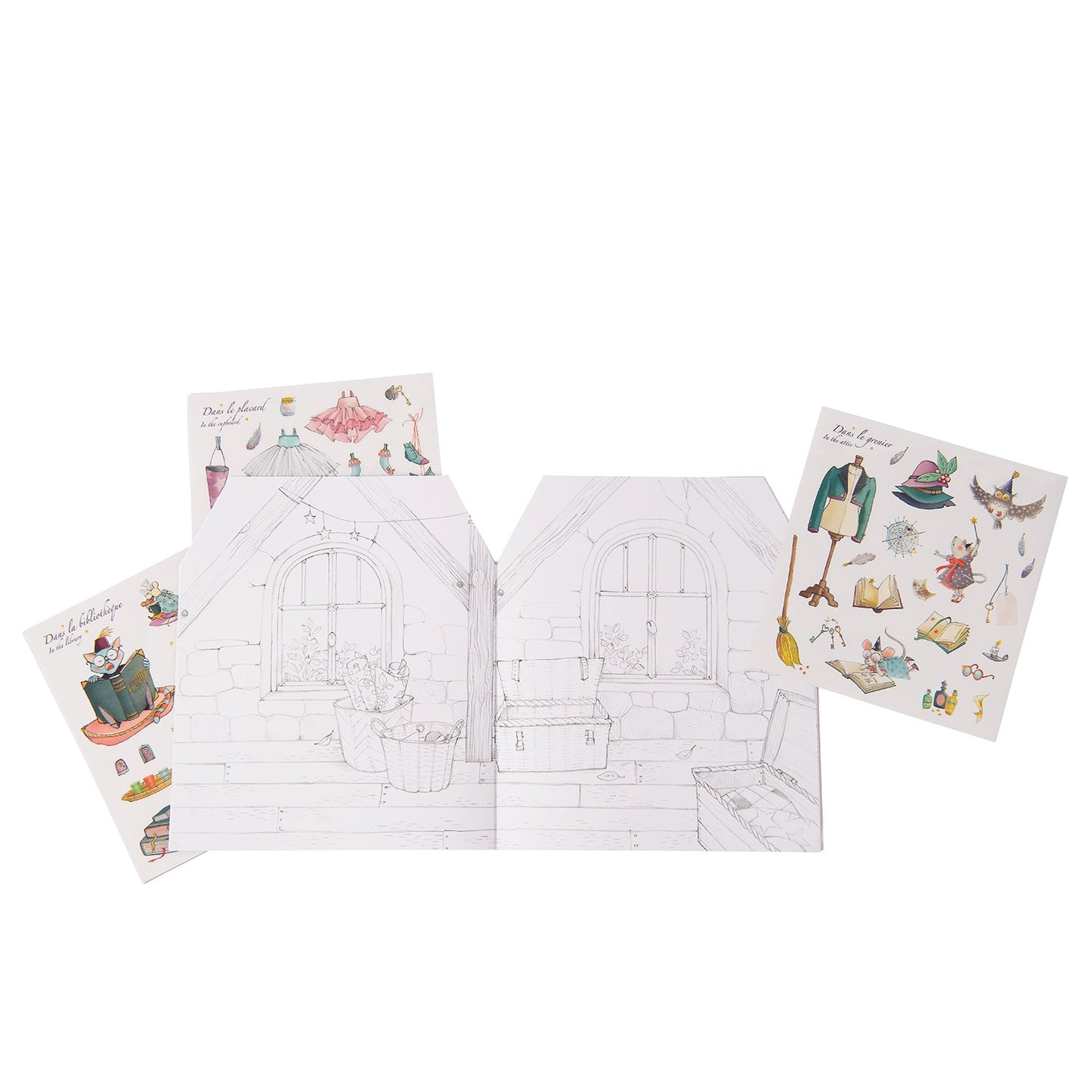 Il Etait une Fois - sticker book By Moulin Roty