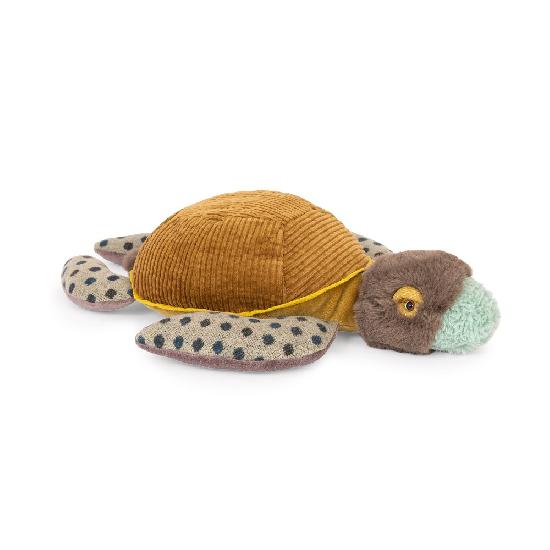 Tout Autour Du Monde - Turtle, Small Soft Toy By Moulin Roty