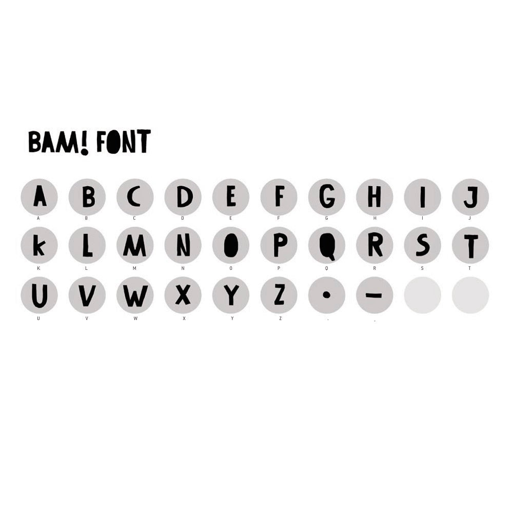 Stamps - Bam! Words  By Londji