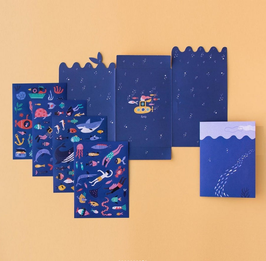 Sticker Activity Set - Sea  By Londji and Queralt Armengol