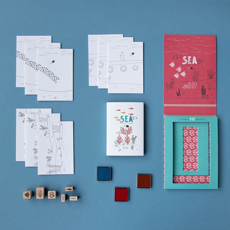 Stamps -   Sea by Londji
