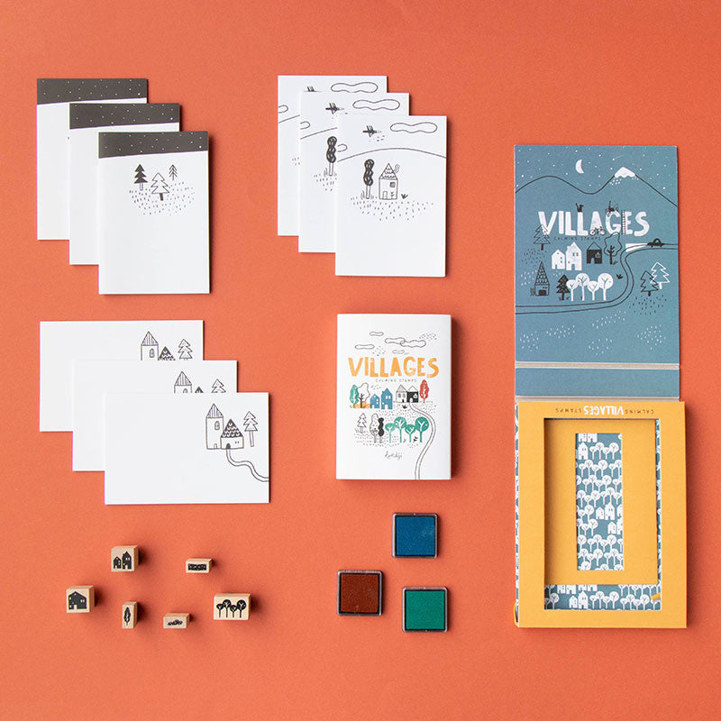 Stamps - Villages By Londji