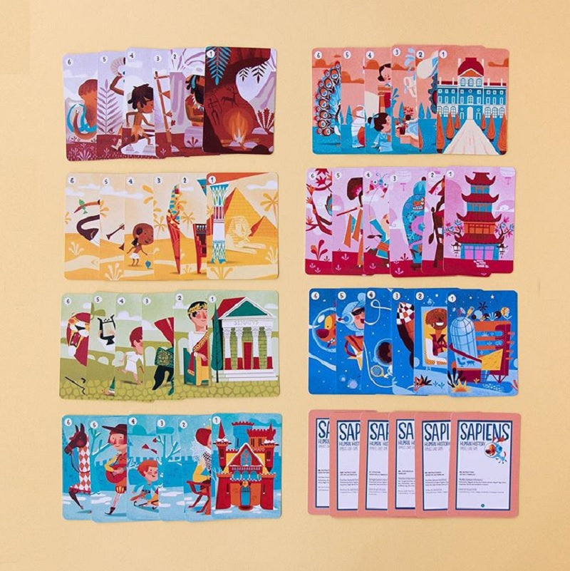 Cards - Sapiens, Human History By Londji