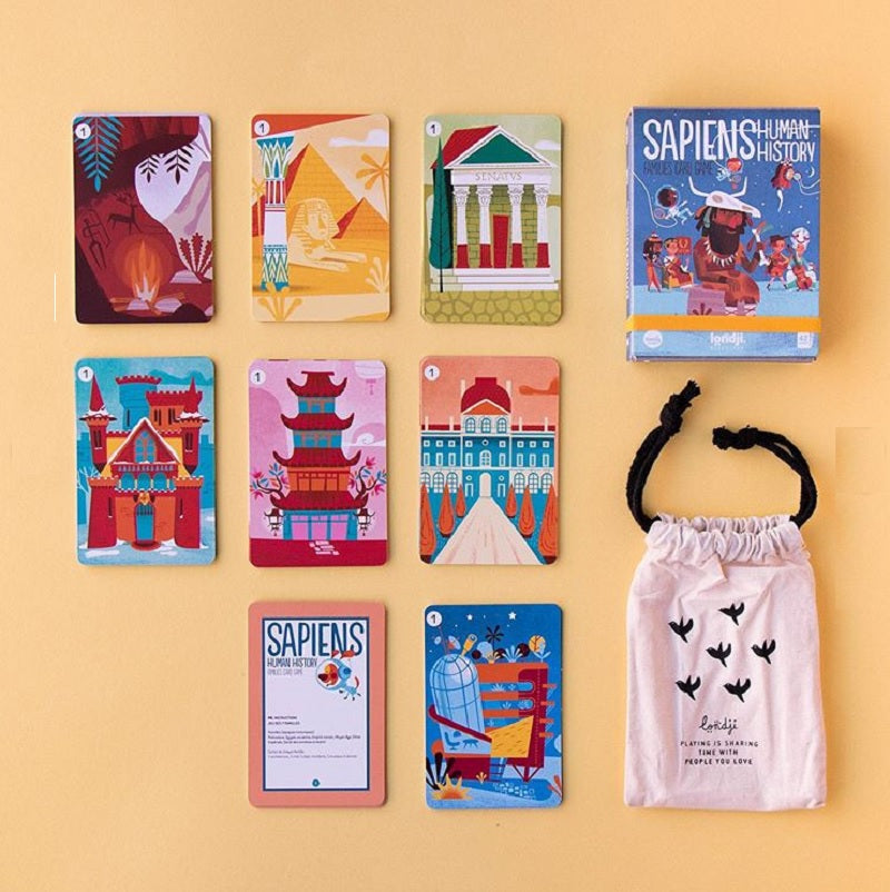 Cards - Sapiens, Human History By Londji