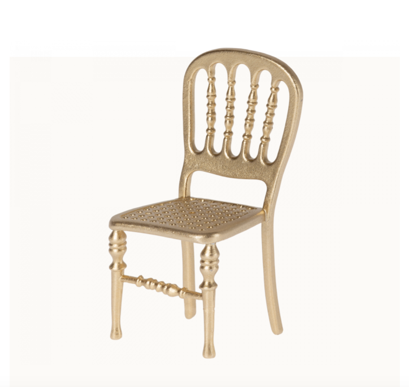 Maileg Chair, Mouse - Gold