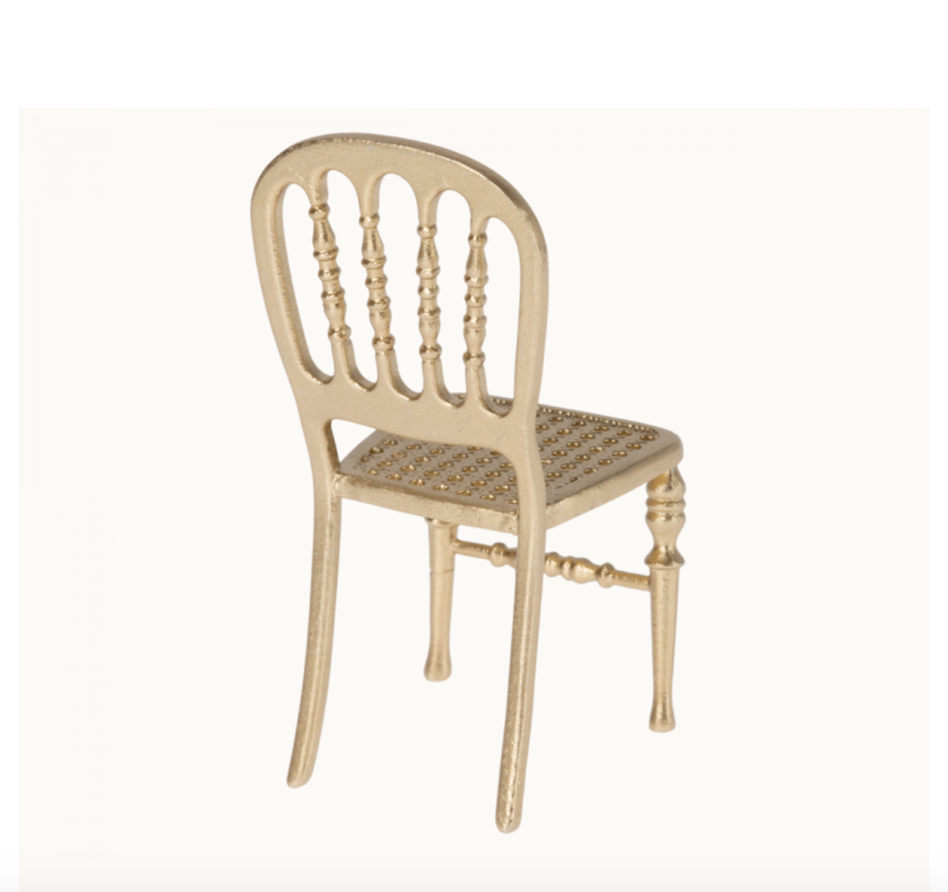 Maileg Chair, Mouse - Gold