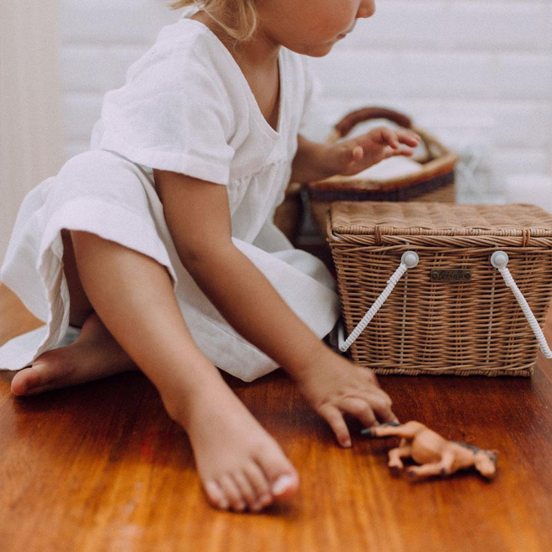 Olli Ella PIKI RATTAN BASKET Natural Small