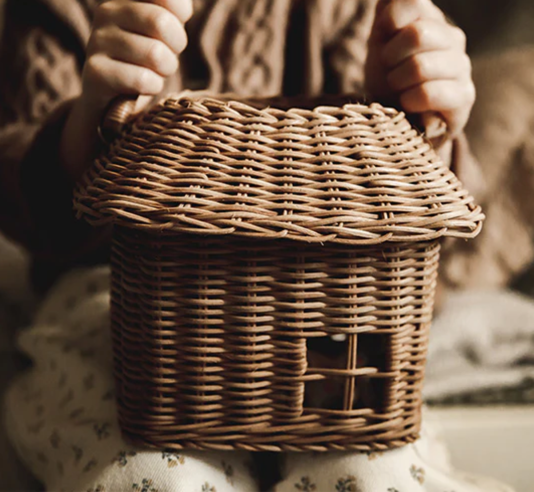 OLLI ELLA Rattan Hutch Small Basket