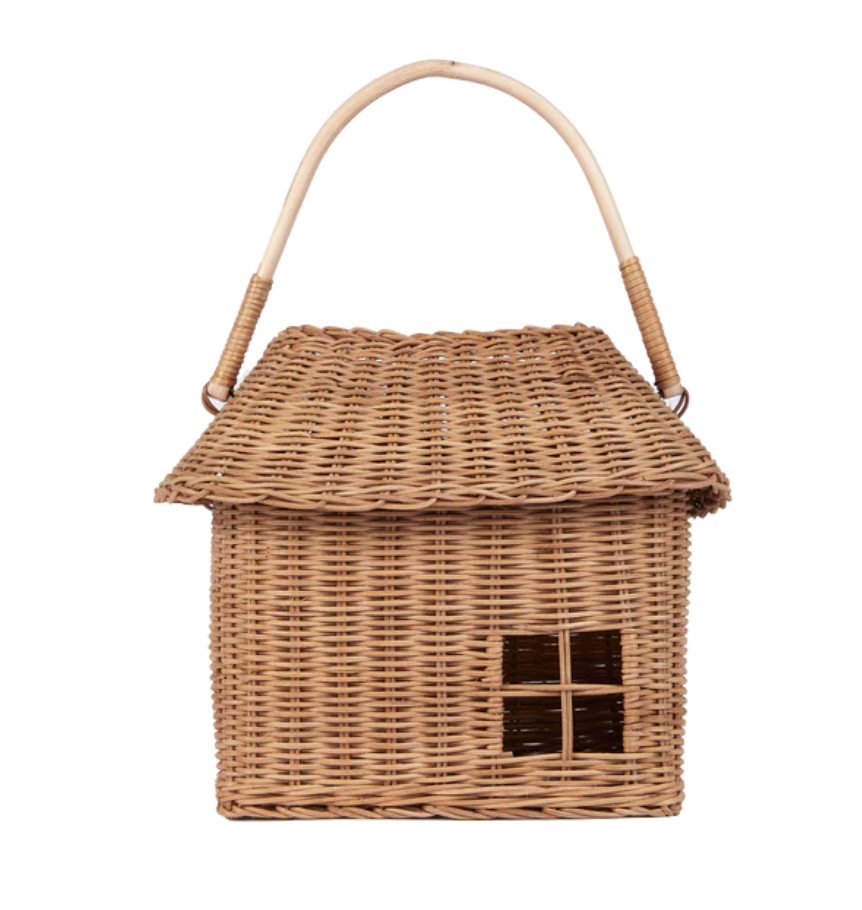 Olli Ella Rattan Hutch Big Basket