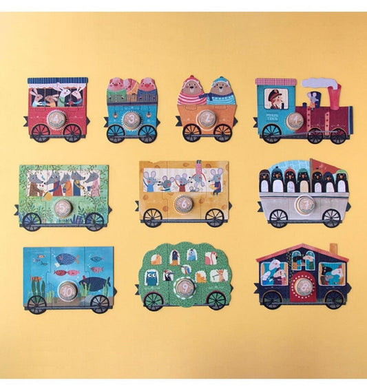 Puzzle - My Little Train  By Londji