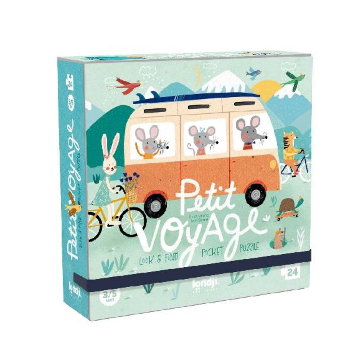 LONDJI - Petit Voyage Look & Find Pocket Puzzle