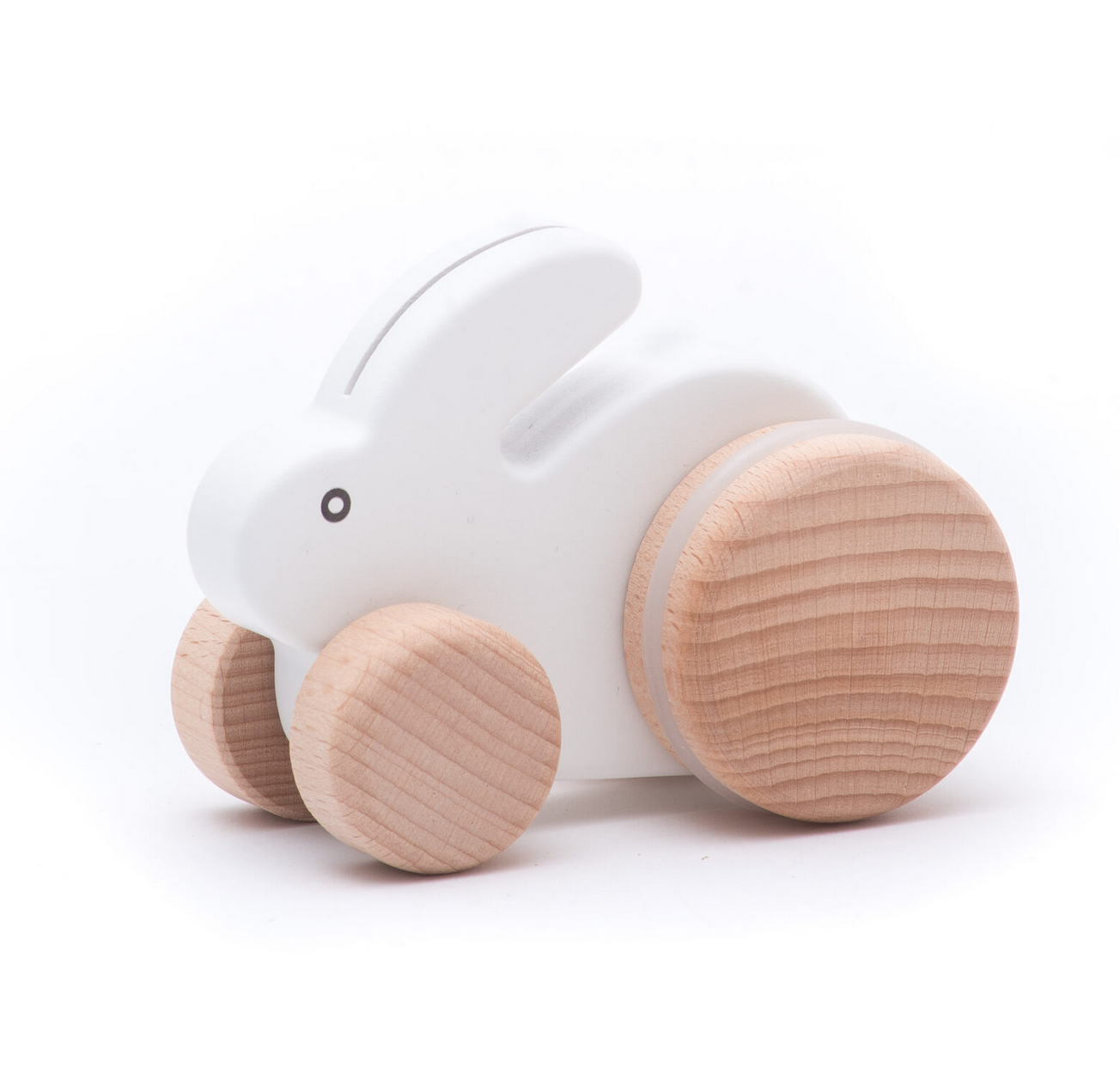 Small White Rabbit by Bajo