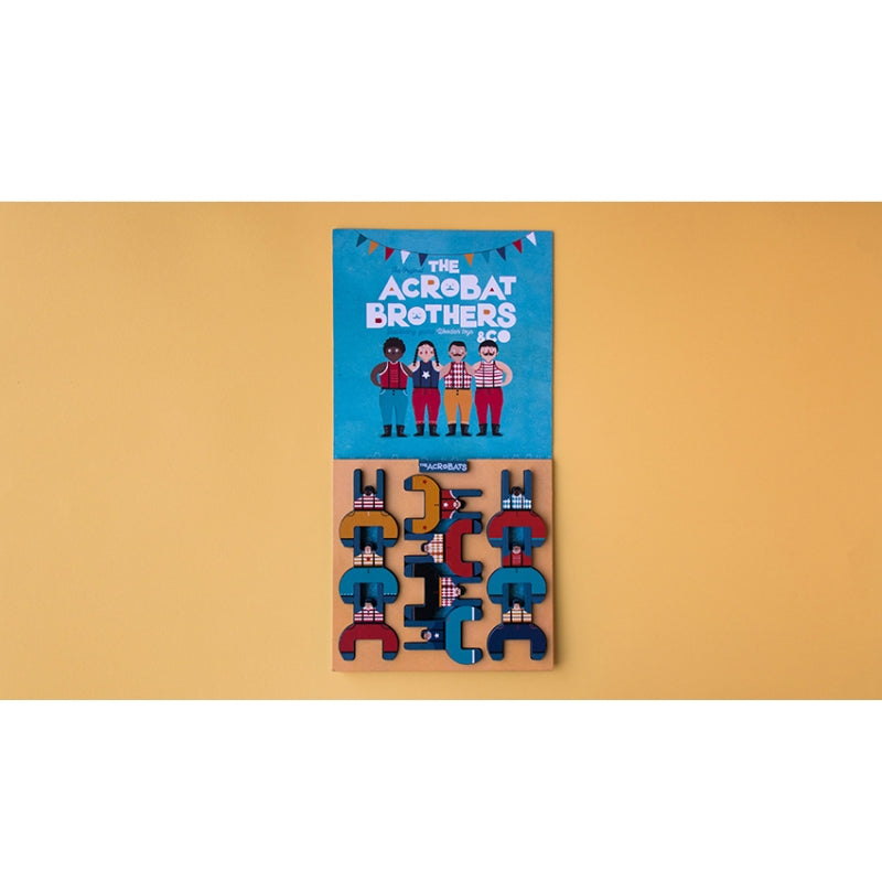 Wooden Toy - Acrobat Brothers NEW FORMAT By Londji and Can Seixanta