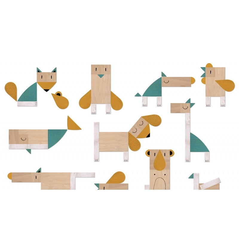 Wooden Toy - The Fox & The Mouse By Londji and Can Seixanta