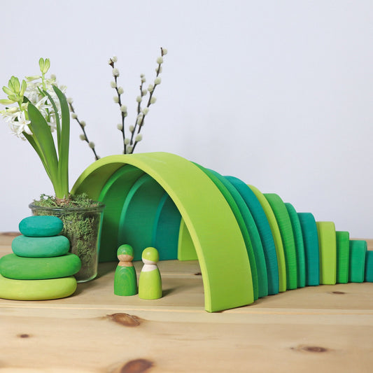 Element - Tunnel Meadow Green  By Grimm's Spiel und Holz Design
