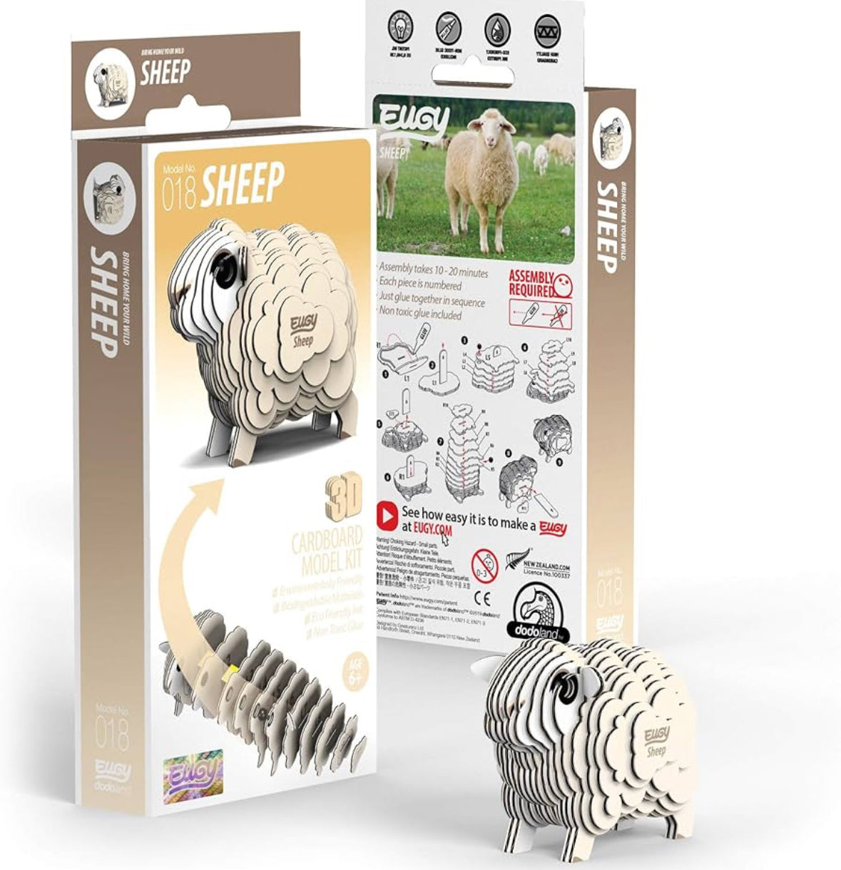 Eugy 3D Puzzle Sheep