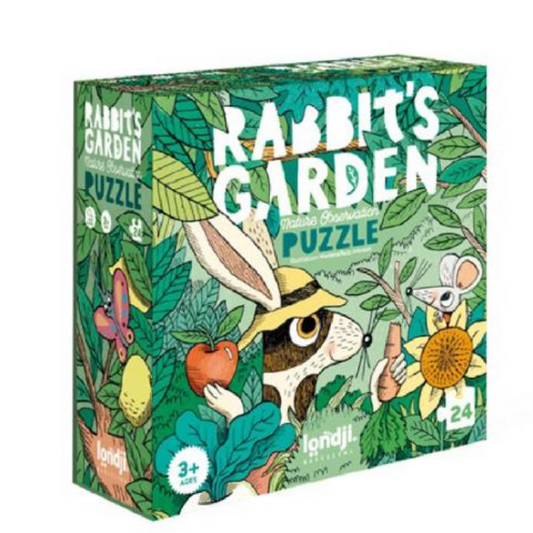 Puzzle - Rabbit's Garden  By Londji and Mariana Ruiz Johnson