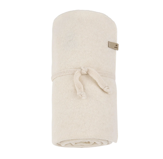 1+ In The Family Bobigny Blanket Ecru Cream