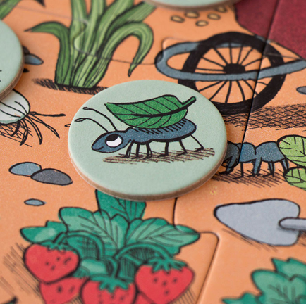 Puzzle - Rabbit's Garden By Londji and Mariana Ruiz Johnson