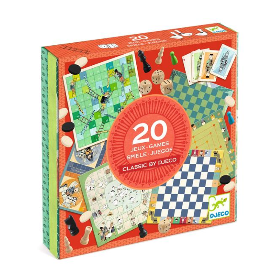 20 Classic games by Djeco
