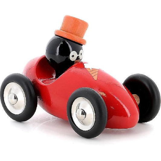 Car with Rene the Penguin  By Vilac
