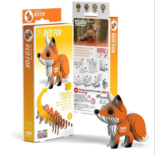 Eugy 3D Puzzle Red Fox