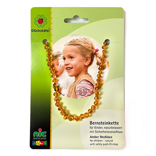 Amber Necklace, light By Gluckskafer