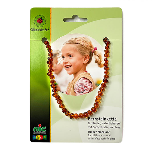 Amber Necklace, dark By Gluckskafer