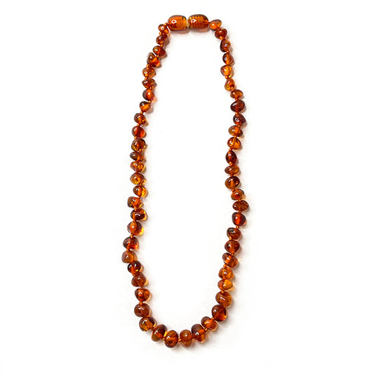 Amber Necklace, dark By Gluckskafer