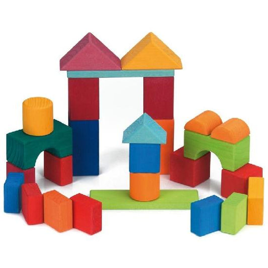 Gluckskafer Blocks Geometric Shapes  27 pcs