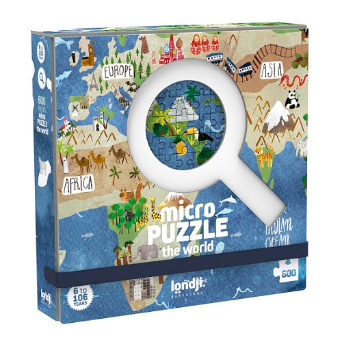 Micropuzzle - Discover the World 600pc  By Londji