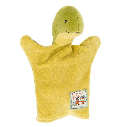 Grande Famille - Camille Turtle Hand Puppet By Moulin Roty