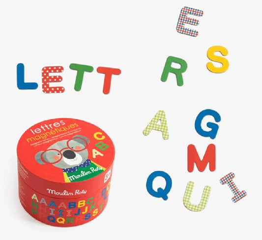 Magnetic Letters, Cardboard  By Moulin Rot