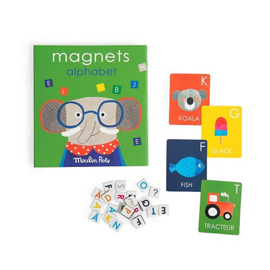 Popipop - Magnets Alphabet By Moulin Roty