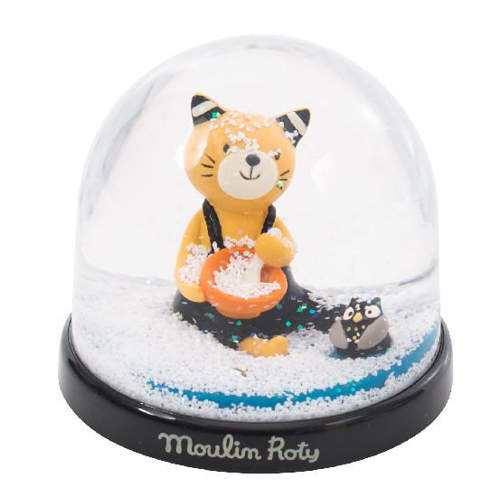 Moustaches - Snow Globe  By Moulin Roty