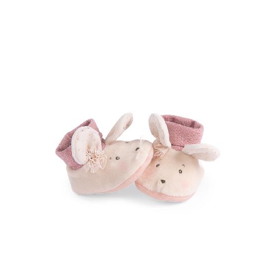 Petite Ecole De Danse - Mouse Slippers 0-6 mnth By Moulin Roty